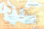 Map Showing Location of Important Events in Early New Testament ...