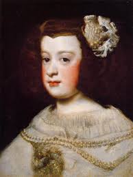 Infan Maria Teresa - Diego Velazquez - WikiPaintings. - infan-maria-teresa-1648