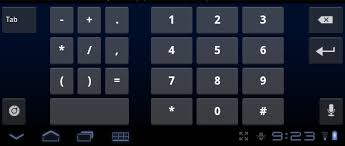 Image result for android keyboard number row