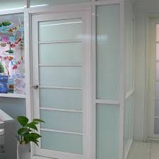 Model Pintu Kamar Mandi Aluminium PVC Kaca dan Kayu 2016