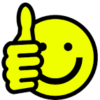 Clipart - Thumbs up smiley - OpenClipArt