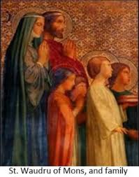 Image result for Santa Valdetrude di Mons