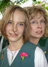 Jugend Schießsport Leiterin Sabine Winterer mit Tochter