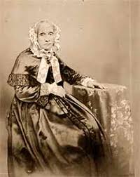 Caroline Louise Büchner, geb. Reuß (1791 – 1858) im Jahr 1854. »[...] eine Frau von der anmutigsten und liebenswürdigsten, die Gegensätze des Lebens mild ...