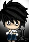 "Little Chibi ´L´" by Line - via Daymix