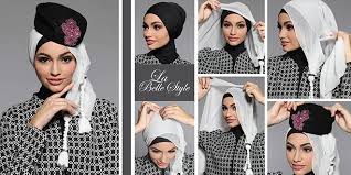 Tren Hijab Tutorial 2014 La Belle Style « Shafira - Gaya Islami ...