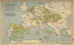 Map of the Dominions of the House of Habsburg in 1558