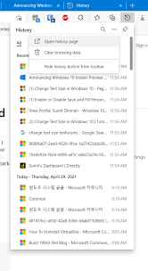 Image result for Show my windows and tabs from last time