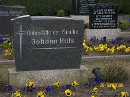 Grab von Johann Hüls (-), Friedhof Akelsbarg