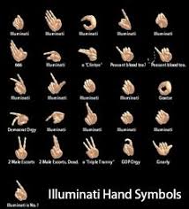 Image result for illuminati hand sign