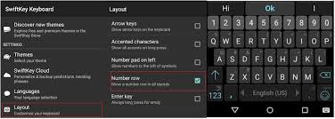 Image result for android keyboard number row