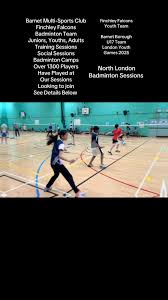 Image result for Barnet Junior Badminton Club