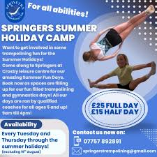 Image result for Oxstalls Springers Trampoline Club