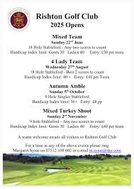 Image result for Rishton Golf Club Ltd