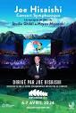 Joe Hisaishi in symphonic concert on April 6 and 7, 2024