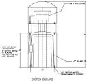 Bollard with Lighting, Bollards, Concrete Bollards