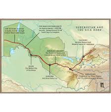 Image result for silk road map