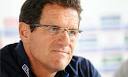 Fabio Capello at a press