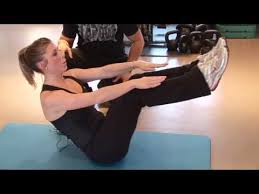 Flag Abs Exercise