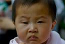 Sad Asian Babies