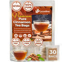Amazon.com : Lavendium, 30 Pure Cinnamon Tea Bags, Made of 100 ...
