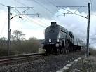 Preserved steam locomotive 60009 "Union of South Africa" passing Lesbury - via Daymix