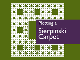 Image result for sierpinski carpet