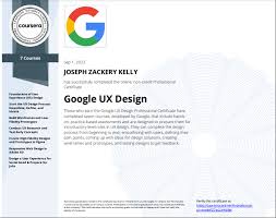 Google UX Designer Certificate