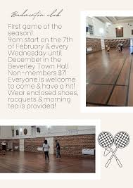 Image result for Beverley Badminton Club