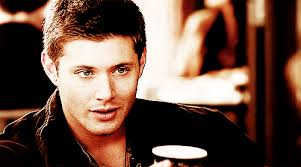 Dean winks, Dean coffee = love - tumblr_lzaeo8avoB1qh4010