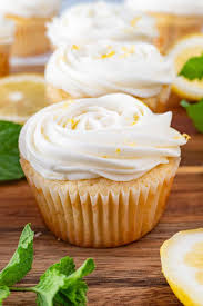 Image result for lemon cupcake