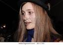 Iekeliene Stange Dutch Model At Kai KüHne Backstage | Stock photo