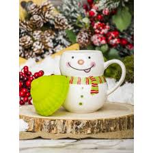 Image result for Кружка узор снеговики