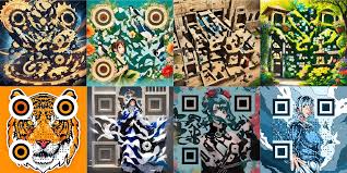 Image result for qr art