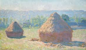 Image result for Monet haystacks