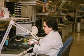 Image result for woman soldering
