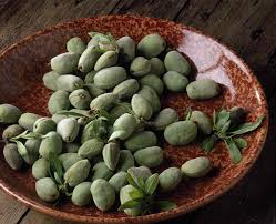 Image result for fresh green almonds