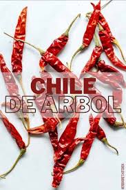 Afbeeldingsresultaat voor chile de arbol hot pepper