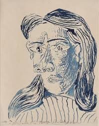 Image result for Pablo Picasso, Portrait of Dora Maar