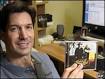 Mark Russinovich with CD which kicked off the controversy - _41177680_rootkit203body