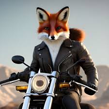 Image result for biker fox