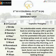 Image result for Coleshill Cricket Club
