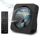 Amazon.com: CD Player Portable Bluetooth 5.1 Desktop CD Player ...