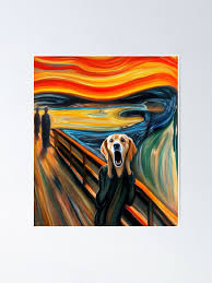 Image result for "the scream" parody