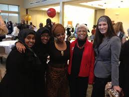 s.t.a.r.t. leaders Kin Ali, Hibo Ali and Maryan Garane with Civil Rights Activist Dr. Josie Johnson and s.t.a.r.t. founder Freesia Towle at the 10th ... - 045