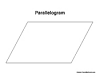 Parallelogram coloring page