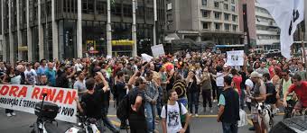 Manifesta&ccedil;&atilde;o contra Renan Calheiros bloqueia avenida Paulista ...