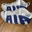 Nike Air More Uptempo Knicks 33 Blue White Orange Men's Size 8 ...