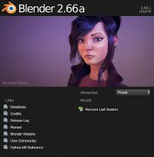 Image result for blender 2.72 splash screenshot