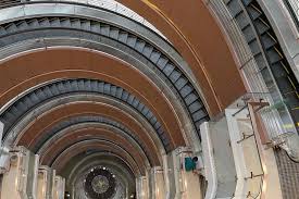 Image result for spiral escalator